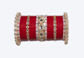 Royal Kundan & Evil Eye Accent Bridal Chooda Set