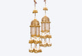 Royal Pearl & Shell Tiered Jhumka Bridal Kaleerein